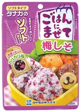 日本 田中食品 湿软型拌饭料/饭团料 梅紫苏口味 25G E0207A