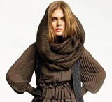 【天天疯狂购】2011韩版新品 高品质女士围脖/毛线围巾 披肩