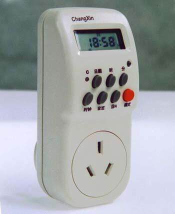 国内最安全定时器：常新牌\10A\任意循环电子定时器、定时插座