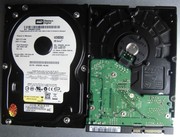 WD/西部数据wd800BD/bb台式机硬盘80GB串口实物图
