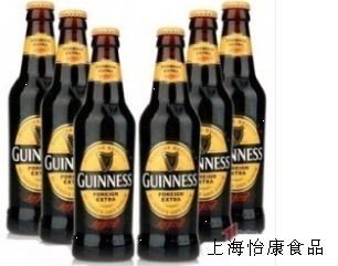  马来西亚原装进口GUINNESS健力士黑啤酒330ML*24 江浙沪包邮
