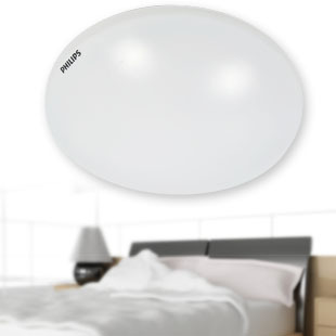  飞利浦亚克力吸顶灯正品 卧室阳台过道灯具新亮彩22W 32W 40w特价