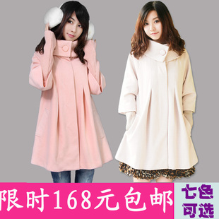 大码韩版女装春装外套2012新款冬装斗篷厚外套厚毛呢大衣毛呢外套 大码韩版女装春装外套2012新款冬装斗篷厚外套厚毛呢大衣毛呢外套