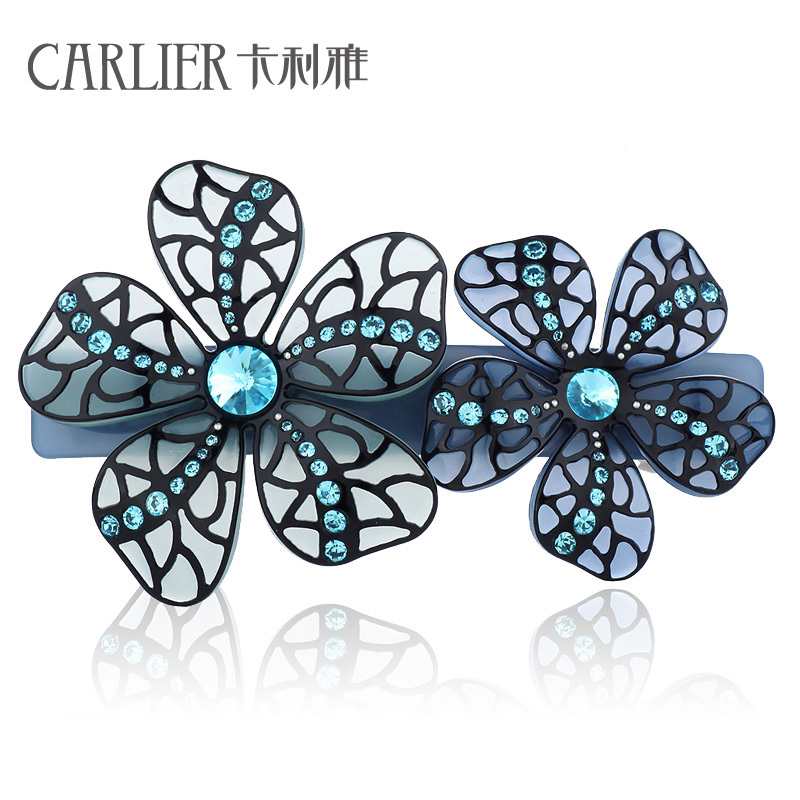 盘发饰品头饰发夹横夹...