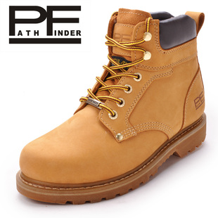  PF pathfinder 潮流工装短靴 牛皮靴 户外登山靴 中帮男女靴 5616