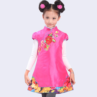 汪小荷品牌中式<em>女童装</em>冬款唐装2013新品宝宝