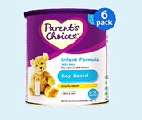 美国直邮-双亲之选Parent's Choice Soy豆奶粉1段婴儿*6/箱免运费