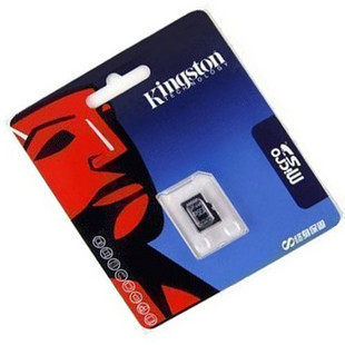 金士顿 MicroSD卡 4G TF卡 C4 闪存卡 手机内存卡 正品