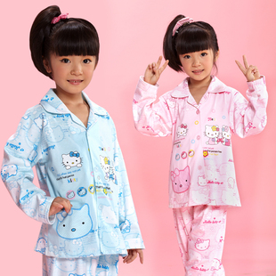  包邮儿童睡衣女童春秋夏季新款童装亲子装宝宝衣服家居服套装