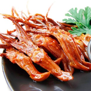  久久丫秘制鸭舌头260g湖北特产卤味零食品热销
