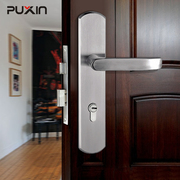 普鑫五金门锁欧式门锁室内门锁把手卧室门锁执手304不锈钢锁6406