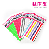 故事里 手工相册专用角贴（102枚/张） DIY/手工/相册 4张/套