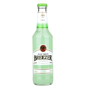  【天猫超市】百加得 冰锐 青柠味 朗姆预调酒 275ml/瓶