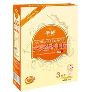  满减包邮 伊威米粉 婴儿米粉3段婴儿辅食宝宝 营养米糊8个月 六宝