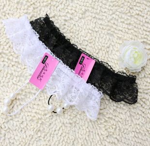 媚狐<em>女士</em>串<em>珠子</em>T裤/t裤/性感透明<em>内裤</em>/情趣内衣