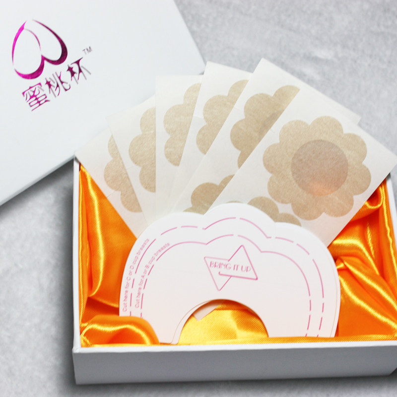 Peach Cup chest placket Thira affixed on a genuine milk paste anti-SAG (milk paste + chest stick) *6