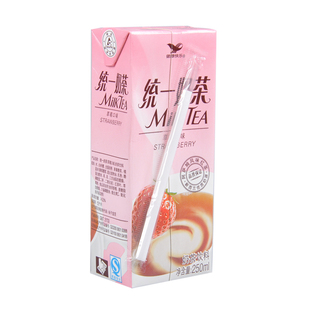  【天猫超市】 统一 草莓味奶茶 250ml/包