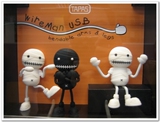 香港TAPAS正品新品wireman USB超酷创意U盘4GB硅胶可扭动个性礼物