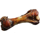 宠物零食蒙贝热销天然带肉大号骨髓牛棒骨狗磨牙骨头12根包邮送礼