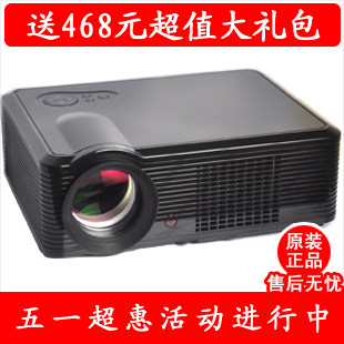 正品包邮! LED高清投影机投影仪 高清家用投影机 HDMI108