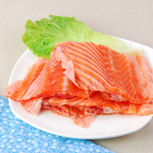  宅鲜配  新鲜 冰鲜三文鱼骨 熬汤食材 每ID限购3份