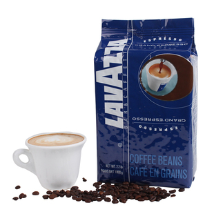  意大利进口lavazza经典意式特浓咖啡豆GrandEspresso 022-LWS004