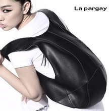 Lapargay纳帕佳正品时尚欧美风休闲双肩包背包乌龟包女LD2310