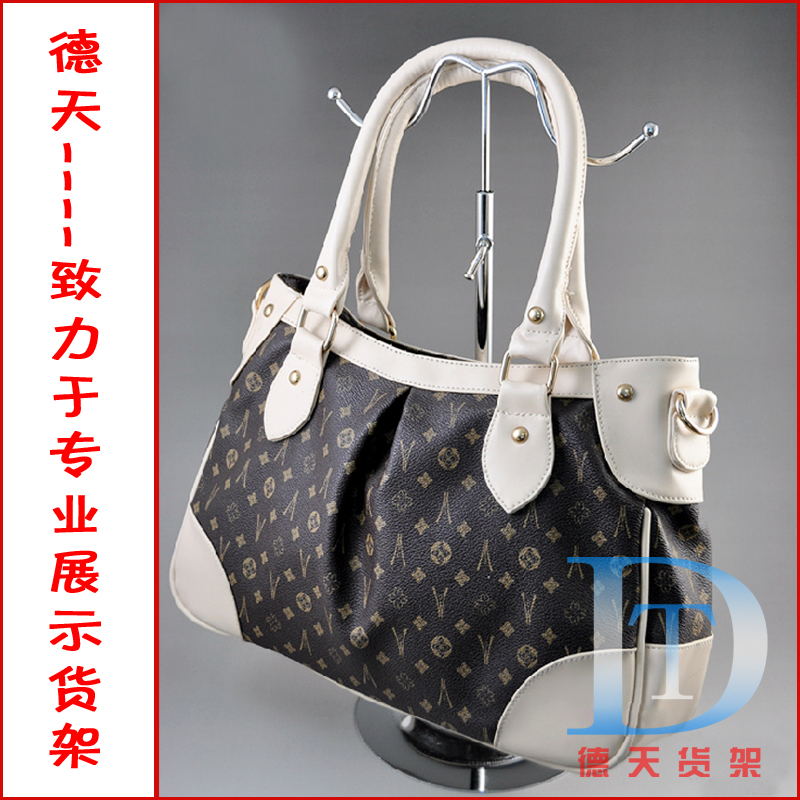 热卖皮包展示架 可升降挂包展架 挎包货架 包包架 实心大弯挂包架|msdalam kategori Perniagaan/perabot pejabat, perabot kedai pakaian, Tingkat rak kot - dari Buy2taobao.com untuk memberikan perkhidmatan ejen Taobao profesional membeli