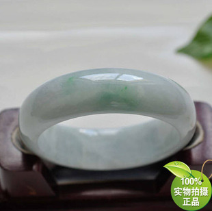  天然A货翡翠手镯 内径50-60mm玉手镯 正品自选纯天然 多款~
