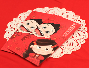  正版POPO MOMO 结婚红包（大） 单个 创意/可爱/利是封/敲门红