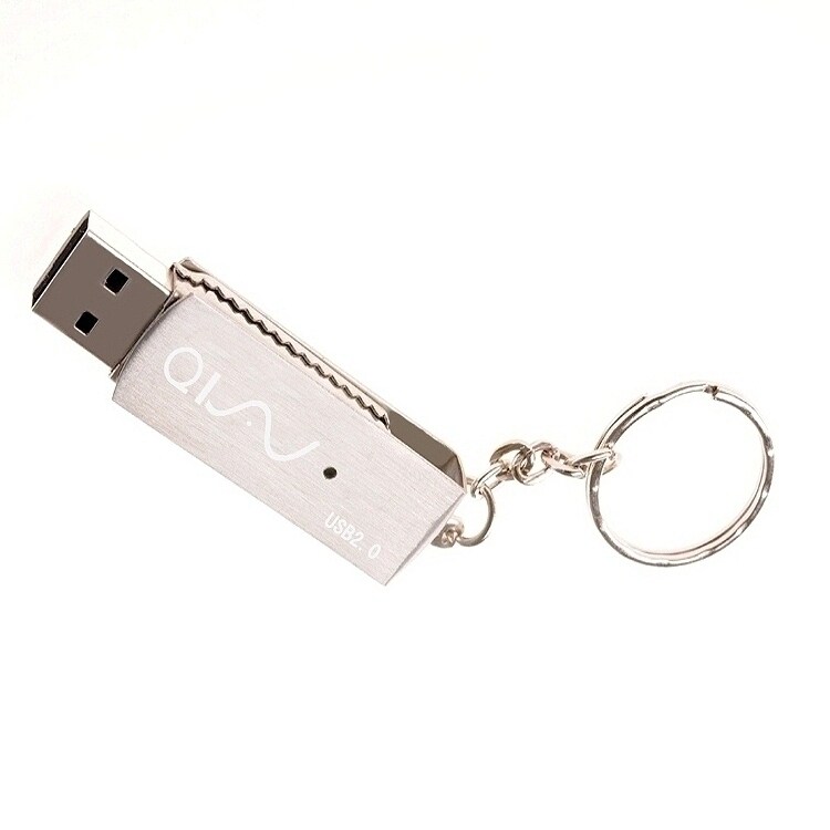 权王 QW223 U盘 优盘 8G 8GB  量产 旋转 不锈钢 正品 特价 包邮