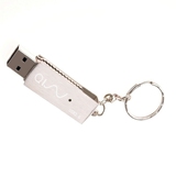 权王 QW223 U盘 优盘 8G 8GB 加密 不锈钢 旋转 金属 特价 正品