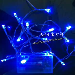  LED彩灯闪灯 电池灯串 常亮闪烁 路引灯 新年春节 拉花婚庆装饰