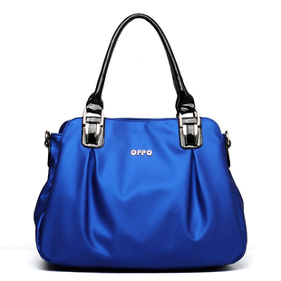  香港OPPO品牌包包正品9462-1欧美时尚蓝色单肩斜挎女士包新款