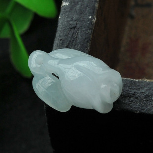  小刘翡翠批发一手货缅甸玉器 正品A货天然翡翠玫瑰花翡翠吊坠花件