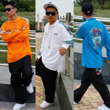 ����hiphopԭ����Ʒ��װCOOGI���峤��POLO��T283��ɫѡ