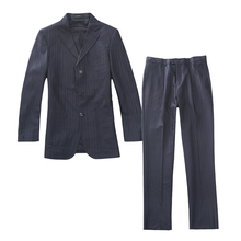 2012春季款正品杉杉全羊毛男士三粒扣藏蓝西服商务休闲西服套装