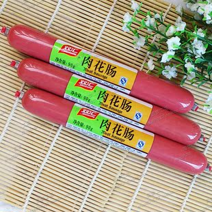  【新品强先品尝】正宗双汇肉花肠90g香肠鸡猪肉火腿肠休闲美食