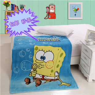 ! Cartoon coral carpet sub / air conditioning blanket / Spring and Autumn blanket / multi-purpose blanket / single childrens blankets