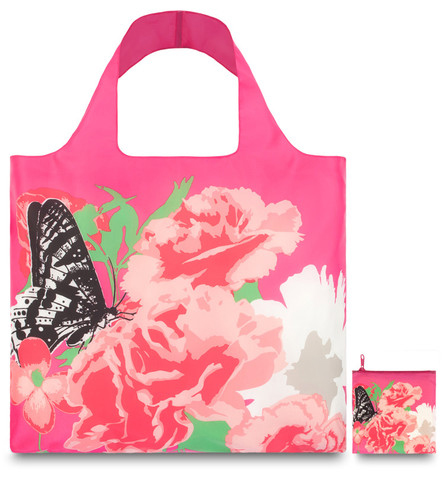 originality gift Germany LOQI fashion environmental protection Universal Bag waterproof light Shopping bag Spring Rolls Carnationin the Storage consolidation , Home Storage appliances , Pouch , Shopping Bag/Bags category - from Buy2taobao.com to provide professional Taobao agent buy service