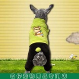 AW0355 小尾巴系列 绿色猴子  宠物衣服/宠物服饰/狗狗衣服二区