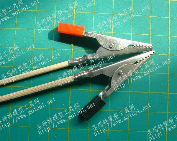 ☆圣玛特模型工具淘宝店☆铝质上色夹带竹签35支10元钱