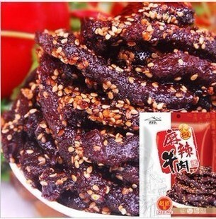  糖糖屋零食蜀道香私房菜天椒麻辣牛肉干条牛肉条四川特产100g