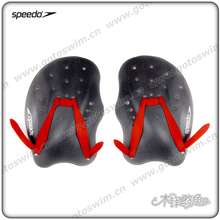 speedo 游泳专用蹼状手套 paddle 灰黑色 手蹼 划水掌 爆款特价