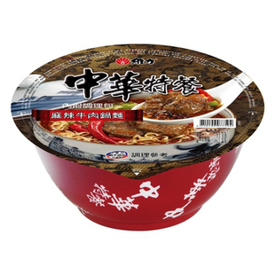  台湾进口方便面-顶级速食面-维力中华特餐麻辣锅牛肉面 大块肉包