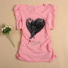 M'ONLY正品非代购2012新款欧洲站欧货女夏装hm泡泡袖es短袖t恤jc5