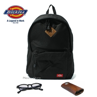  最畅销 日单DICKIES 复古街头运动休闲 男女双肩背包 黑色书包