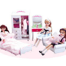 乐吉儿娃娃 梦幻房间 女孩玩具 过家家玩具 生日礼物