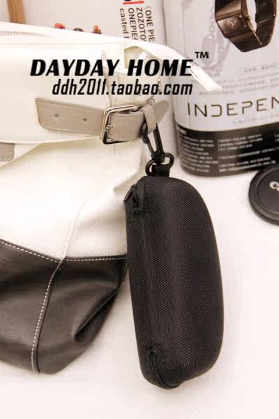 Discount swap. atmospheric black zip cord hook portable bulk glasses case