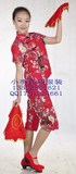 云南少数民族印花七分裤秧歌服饰/舞蹈演出服装民族舞台表演服饰
